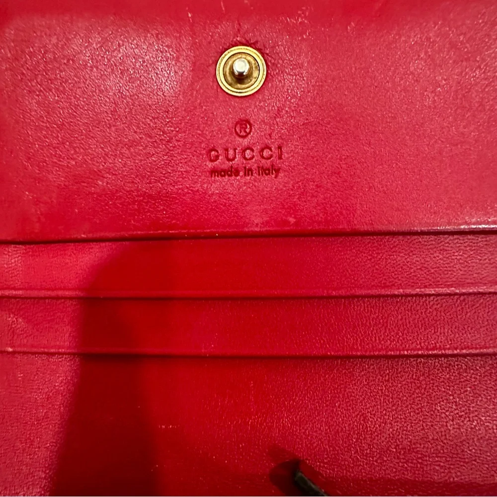 ✨💎GUCCI💎✨ Rare GG Supreme Canvas Cherry Wallet with Box - Picture 6 of 13